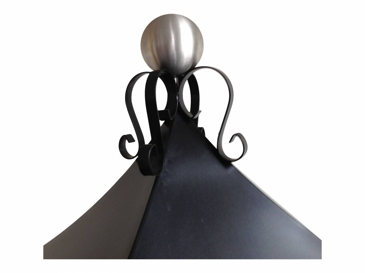 Schoorsteenkap Ornament Zilver